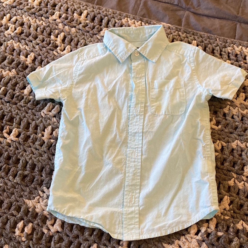 The Children’s Place Short Sleeve Cotton Button Up